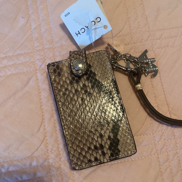 NWT Vintage Coach Mini IPod Case - Picture 6 of 9